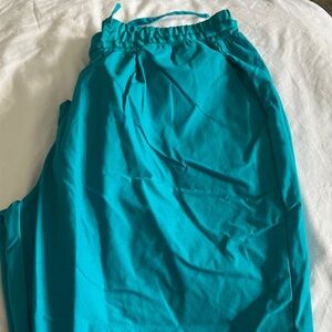 Scrubfinity Teal Drawstring Scrub Pants